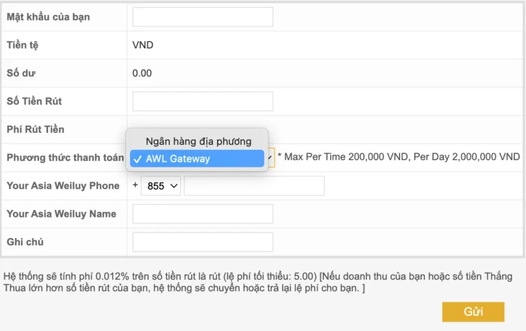 Hướng dẫn rút tiền Onebox63 chi tiết nhất Hướng dẫn rút tiền Onebox63 chi tiết nhất